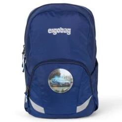Ergobag Kinderrucksack Ease Large Blaulicht