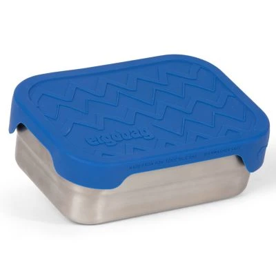 Ergobag Edelstahl Brotdose 2in1 Blau 5 Ergobag Edelstahl Brotdose 2in1 Blau – Bild 3