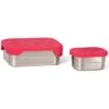 Ergobag Edelstahl Brotdose 2in1 Rot