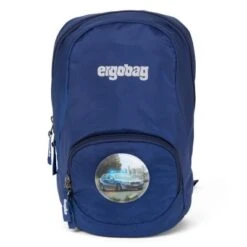 Ergobag Kinderrucksack Ease Small Blaulicht