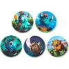 Ergobag Klettie-Set Monster, 5-tlg. -Ergobag 14000731 01