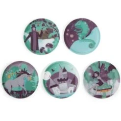 Ergobag Klettie-Set Märchen & Zauber, 5-tlg.