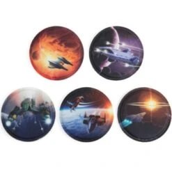 Ergobag Klettie-Set Weltall, 5-tlg.