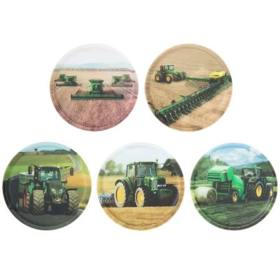 Ergobag Klettie-Set Landmaschinen, 5-tlg. 3 Ergobag Klettie-Set Landmaschinen, 5-tlg.