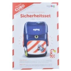 Ergobag Cubo Seitentaschen-Zipset Orange Reflektor, 3-tlg. -Ergobag 15529403 02