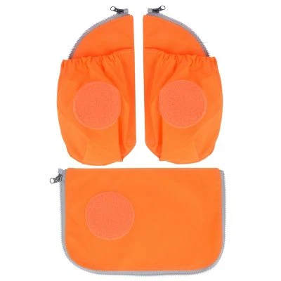 Ergobag Cubo/cubo Light Seitentaschen-Zipset Orange, 3-tlg. 3 Ergobag Cubo/cubo Light Seitentaschen-Zipset Orange, 3-tlg.