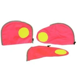 Ergobag Pack Seitentaschen-Zipset Pink, 3-tlg.