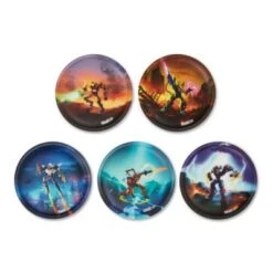 Ergobag Klettie-Set Superkräfte, 5-tlg.