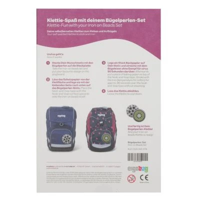 Ergobag Klettie-Set DIY Bügelperlen, 3-tlg., Inkl. Perlen & Zubehör 5 Ergobag Klettie-Set DIY Bügelperlen, 3-tlg., Inkl. Perlen & Zubehör – Bild 3