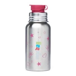Ergobag Edelstahl Trinkflasche Prinzessin, 500 Ml