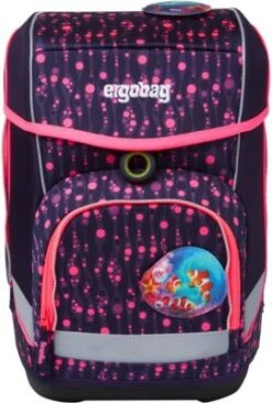 Ergobag Schulranzenset Cubo Bärmuda Viereck, 5-tlg.