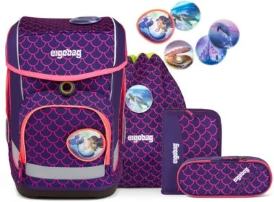 Ergobag Schulranzenset Cubo PerlentauchBär, 5-tlg. 4 Ergobag Schulranzenset Cubo PerlentauchBär, 5-tlg. – Bild 2