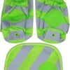 Ergobag Fluo Seitentaschen Zip-Set Mit Reflektorstreifen Grün Schulranzen-Zubehör -Ergobag 20822198 01