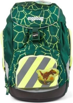 Ergobag Seitentaschen-Zipset Gelb Reflektor, 3-tlg.