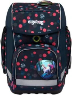 Ergobag Schulranzenset Cubo PhantBärsiewelt Glow, 5-tlg.