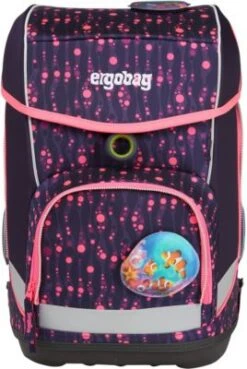 Ergobag Schulranzenset Cubo Bärmuda Viereck, 5-tlg.