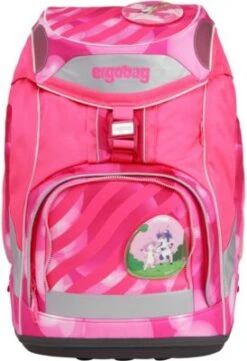 Ergobag Schulranzenset Pack KuntBärbuntes Einhorn, 6-tlg. (2023)