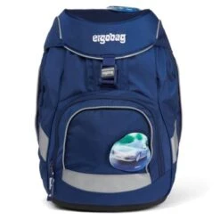 Ergobag Schulranzenset Pack BlaulichtBär, 6-tlg. (2023)