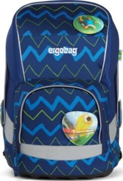 Ergobag Schulranzenset Wide FallrückziehBär, 5-tlg. (2023)