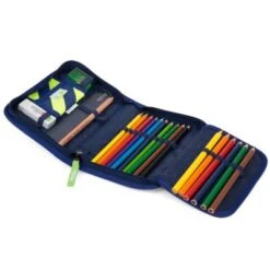 Ergobag Federmäppchen BlaulichtBär, Befüllt, 22-tlg. -Ergobag 23953933 03