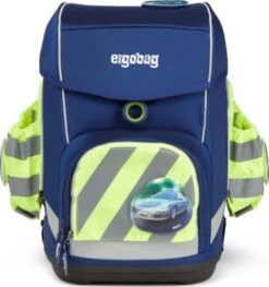 Ergobag Seitentaschen-Zipset Gelb Reflektor, 3-tlg.