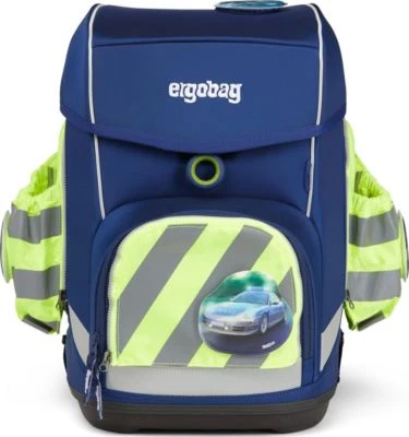 Ergobag Seitentaschen-Zipset Gelb Reflektor, 3-tlg. 3 Ergobag Seitentaschen-Zipset Gelb Reflektor, 3-tlg.