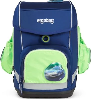 Ergobag Seitentaschen-Zipset Grün, 3-tlg. 3 Ergobag Seitentaschen-Zipset Grün, 3-tlg.