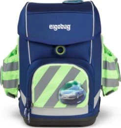 Ergobag Seitentaschen-Zipset Grün Reflektor, 3-tlg.