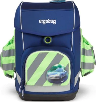 Ergobag Seitentaschen-Zipset Grün Reflektor, 3-tlg. 3 Ergobag Seitentaschen-Zipset Grün Reflektor, 3-tlg.