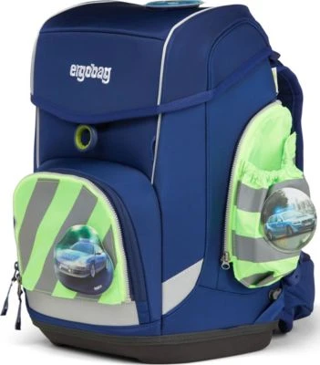 Ergobag Seitentaschen-Zipset Grün Reflektor, 3-tlg. 5 Ergobag Seitentaschen-Zipset Grün Reflektor, 3-tlg. – Bild 3