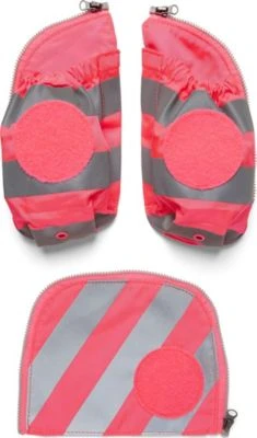 Ergobag Seitentaschen-Zipset Pink Reflektor, 3-tlg. 4 Ergobag Seitentaschen-Zipset Pink Reflektor, 3-tlg. – Bild 2