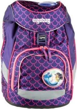 Ergobag Schulranzenset Pack PerlentauchBär Lumi, 6-tlg. (2023)