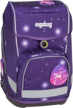 Ergobag Schulranzenset Cubo Bärgasus Glow, 5-tlg.