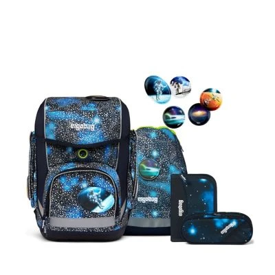 Ergobag Schulranzenset Cubo Specials Bär Anhalter Durch Die Galaxis, 5-tlg. (Modell 2023 Mit Festen Seitentaschen) 4 Ergobag Schulranzenset Cubo Specials Bär Anhalter Durch Die Galaxis, 5-tlg. (Modell 2023 Mit Festen Seitentaschen) – Bild 2