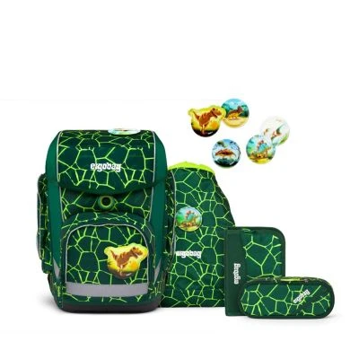 Ergobag Schulranzenset Cubo Main BärRex, 5-tlg. (Modell 2023 Mit Festen Seitentaschen) 4 Ergobag Schulranzenset Cubo Main BärRex, 5-tlg. (Modell 2023 Mit Festen Seitentaschen) – Bild 2