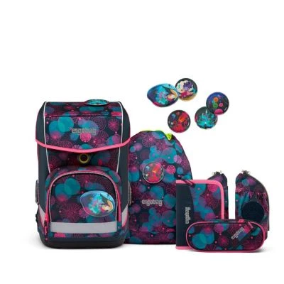 Ergobag Schulranzenset Cubo Light Main KorallBär, 5-tlg. (2023) 3 Ergobag Schulranzenset Cubo Light Main KorallBär, 5-tlg. (2023)