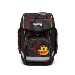 Ergobag Schulranzenset Cubo Main TaekBärdo, 5-tlg. (Modell 2023 Mit Festen Seitentaschen)