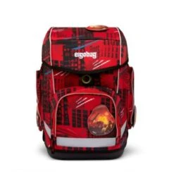 Ergobag Schulranzenset Cubo Main AlarmBärreitschaft, 5-tlg. (Modell 2023 Mit Festen Seitentaschen)