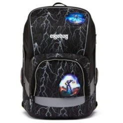 Ergobag Schulranzenset Wide Specials Super ReflektBär, 5-tlg. (2023)