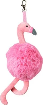 Ergobag Hangie Plüsch-Schlüsselanhänger Flamingo