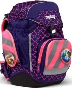 Ergobag Fluo-Zip-Set Mit Reflektorstreifen Pink, 3-tlg. -Ergobag 28480837 05