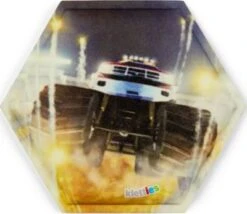 Ergobag Klettie Glow In The Dark Monstertruck