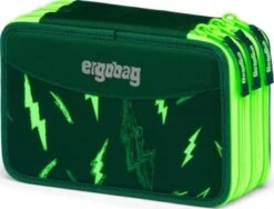 Ergobag Maxi-Federmäppchen Special Bärtastisch, Befüllt, 40-tlg.