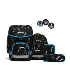 Ergobag Schulranzen-Set Cubo Bärdektiv 8-tlg. Schulranzen