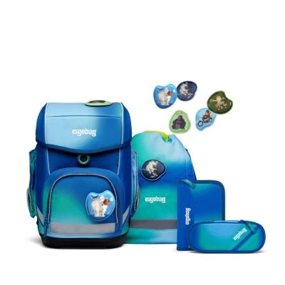Ergobag Schulranzen-Set Cubo DschungelfieBär 5-teilig Schulranzen 3 Ergobag Schulranzen-Set Cubo DschungelfieBär 5-teilig Schulranzen